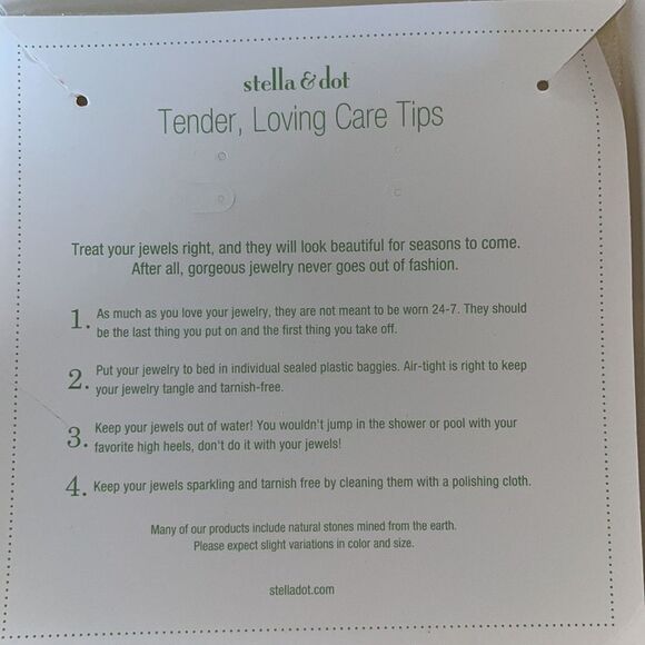 Stella & Dot La Coco Silver Curb Chain Link Necklace and Bracelet Set - Picture 6 of 6